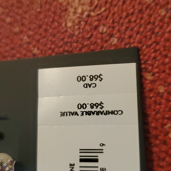 AUTHENTIC COACH SILVER DIAMOND STILETTOS MINI WITH SIGNATURE C AT BOTTOM - Picture 3 of 3